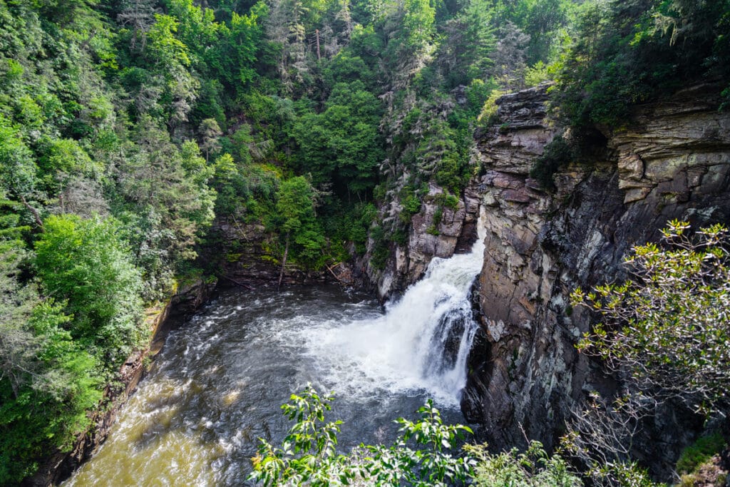 Where to have the Perfect Picnic in Asheville: Linville Falls