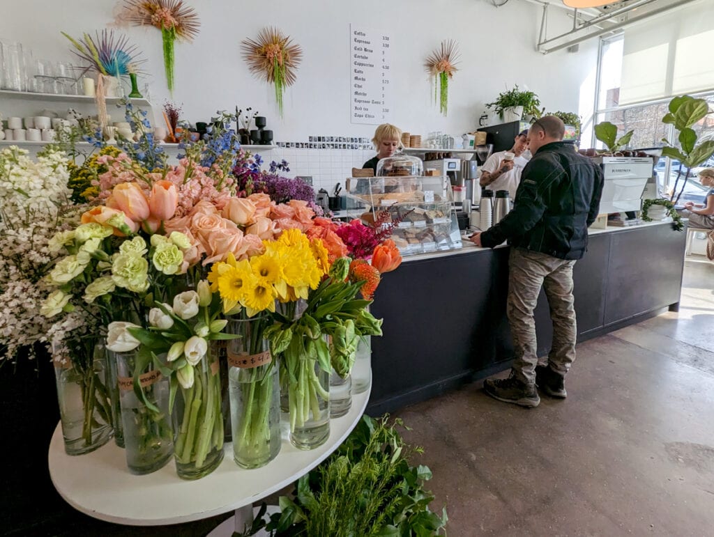 Best Asheville Mothers Day Gift Ideas: Breakfast from Pollen Coffee + Flower Shop