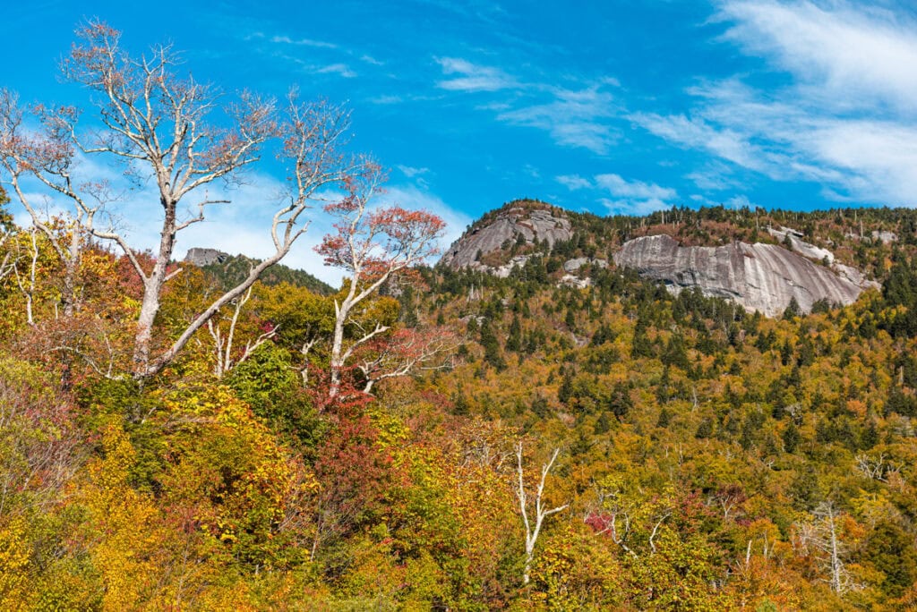 Blue Ridge Parkway Attractions near Asheville:  Grandfather Mountain