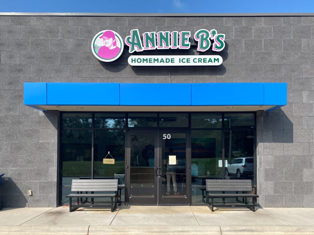 Fun Things to do in Asheville with Neurodivergent and Disabled Kids: Annie B's Homemade Ice cream