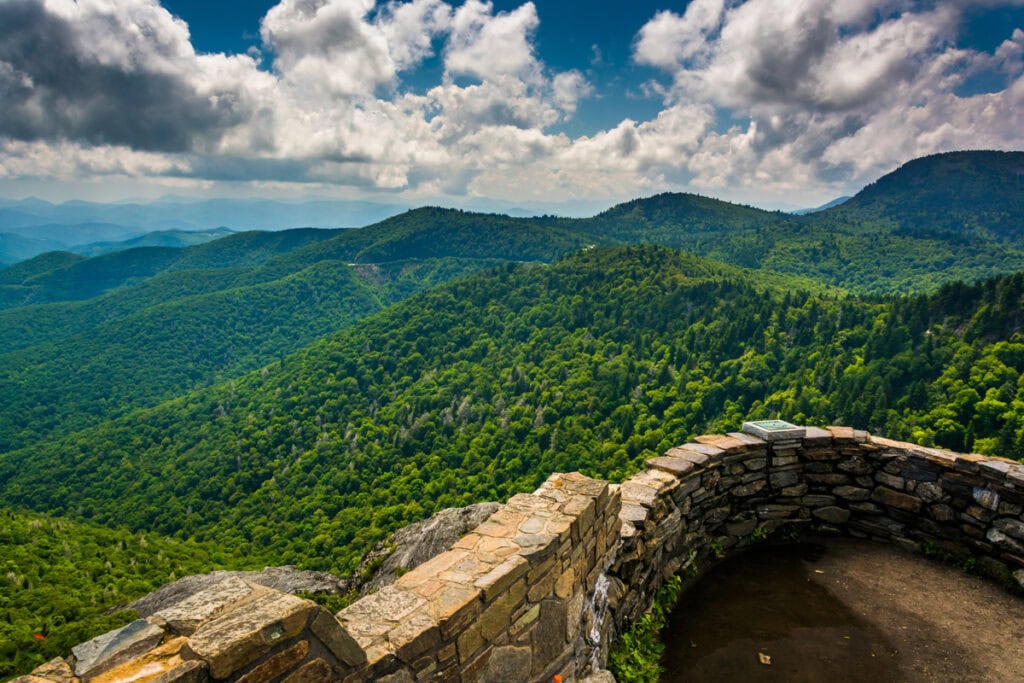Must See Blue Ridge Parkway Attractions near Asheville: Devils Courthouse 