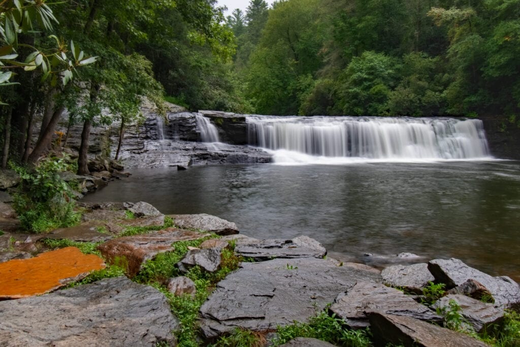 Where to Swim Near Asheville, NC: Hooker Falls
